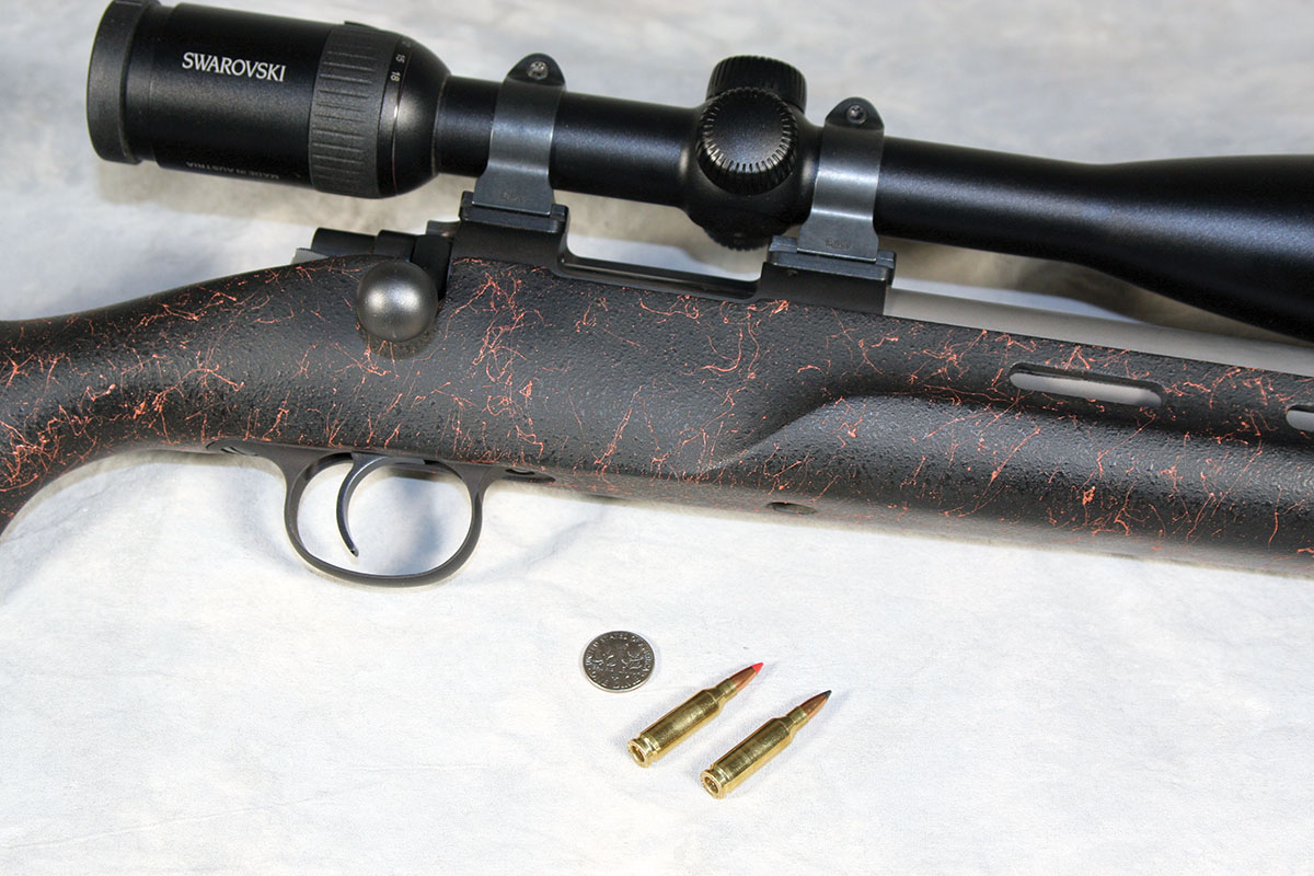 John’s Cooper 17 VHA rifle features a 20-inch barrel but had not been shot for velocity and accuracy at the time this review was written.